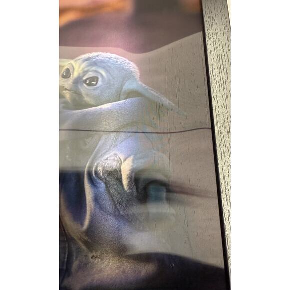 THE MANDALORIAN THE CHILD BABY YODA LENTICULAR ILLUSION PRINT STAR WARS - Picture 9 of 16